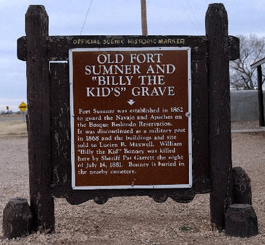 Fort Sumner Sign